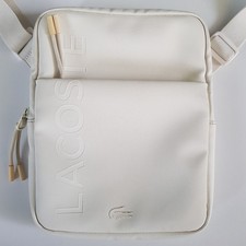 Sacoche Grand Modèle Blanc Lacoste