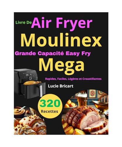 Livre air fryer moulinex - livre,