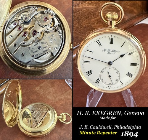 Ekegren montre gousset - h.r.,