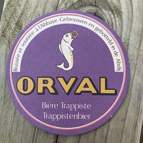 Orval sous bock bière - -,