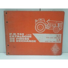Tracteur Renault R77 R78 - Catalogue pieces de rechange 2eme edition - Renault -