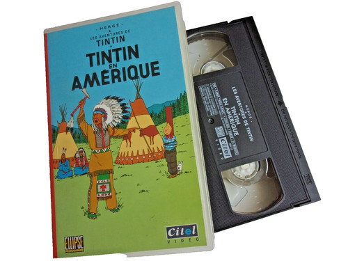 Video tintin amerique - k7,