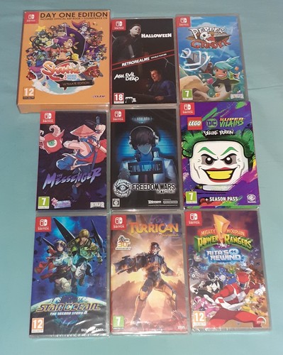 Lot jeux nintendo switch - nintendo,