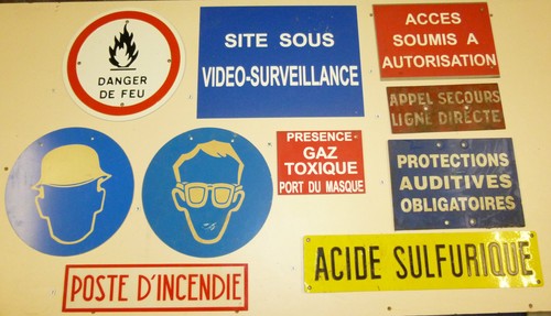 Plaque panneau signalisation - plaque,