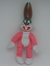 ANCIENNE POUPEE PELUCHE PLASTIQUE ET TISSUS BUGS BUNNY