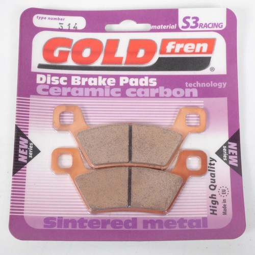 Plaquette frein gold - plaquette,