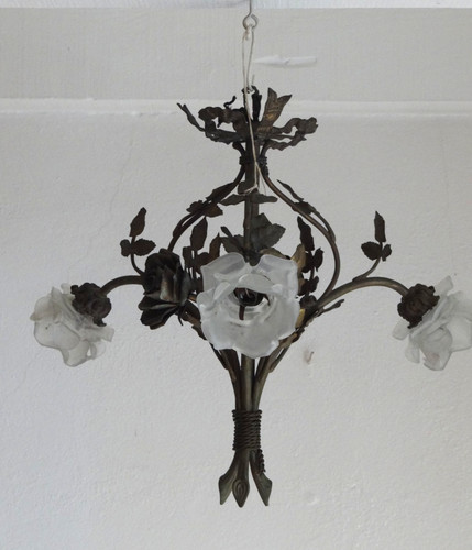 Grande suspension bronze - grande, en