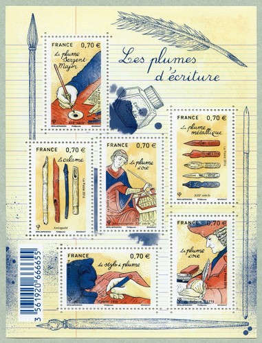 Feuillet f5098 les plumes - feuillet,