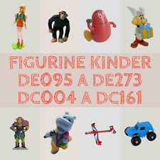 Figurine Kinder : DE095 à DE273 - DC004 à DC161 - Avec BPZ