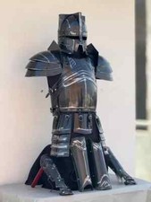 Costume d'armure de chevalier en acier nain Moria, demi-armure corporelle