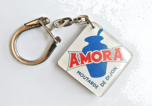 Porte clés amora moutarde - porte-clés,