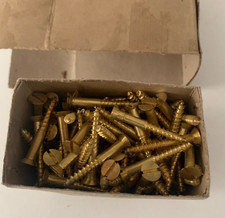 25 Vis à Bois Laiton Tête fraisée  5 x 40