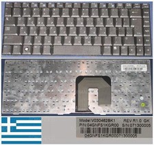 CLAVIER QWERTY GREC PACKARD BELL EASYNOTE BU45, V030462BK1, 04GNFS1KGR00 Noir