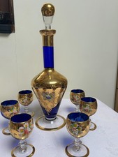 SUBLIME SERVICE A LIQUEUR EN VERRE SOUFFLE DE MURANO