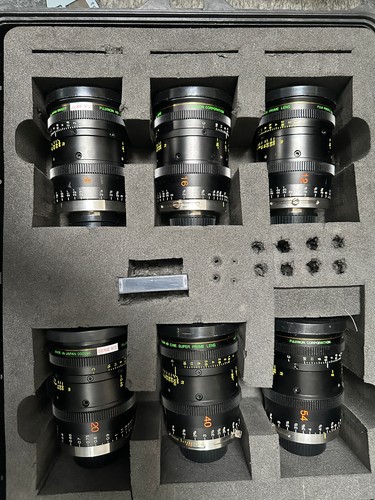 Set fujinon cine super - 6,