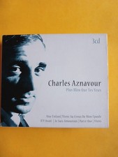 CD X3  COFFRET CHARLES AZNAVOUR PLUS BLEU QUE TES YEUX  2008
