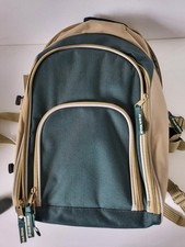 FLEURONS DE LOMAGNE Sac à dos isotherme vert/beige FREE LINE 45 x 30 x 20 cm