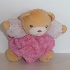 Doudou Ours Kaloo - Collection Plume - Rose