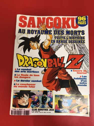 Magazine dragon ball sangoku - z,