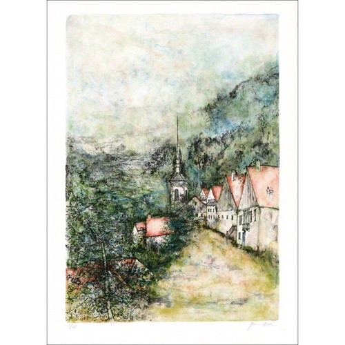 Gantner bernard lithographie - gantner,
