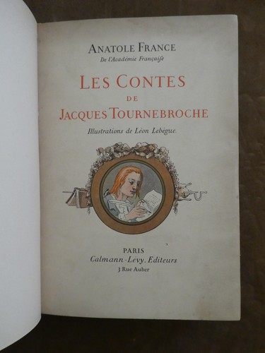 Anatole france les contes de - .,