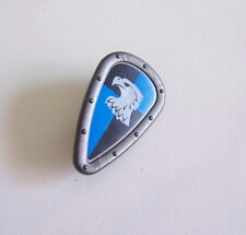 PLAYMOBIL (L682) MOYEN-AGE - Bouclier Gris Bleu Noir Aigle Chevalier 4014 6627