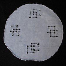 NAPPERON BRODERIE ancienne