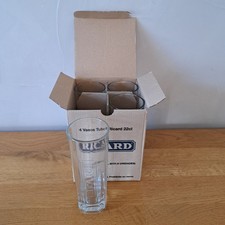 4 verres Ricard tubo 22cl,NEUFS en carton.