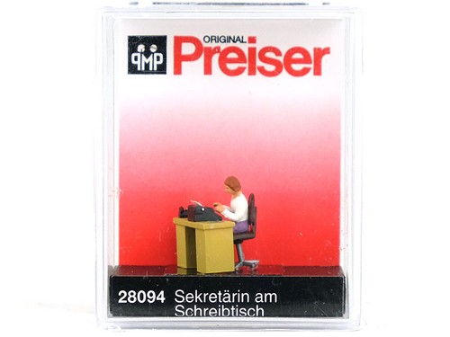 Preiser secrétaire son - secrétaire, à