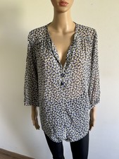 Blouse imprimée fleurie avec