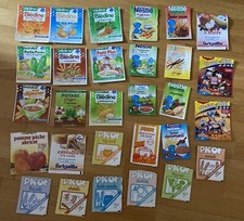 Echantillons vintage farine lait bébé Blédine Blédina Farigallia Nestlé Picot