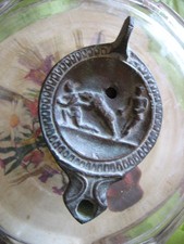 lampe à huile bronze DECOR