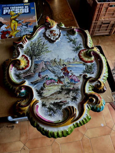 Ancien grand plat - ancien,