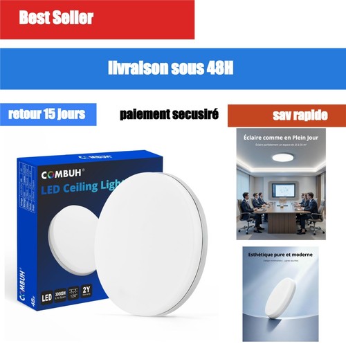 Plafonnier led cm 6500 - 48, w