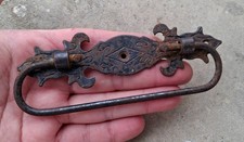 ANCIENNE POIGNEE DE COFFRE en