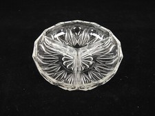 PLAT MENDIANT ROND en verre moulé CAISSE D'EPARGNE - Ecureuil. France