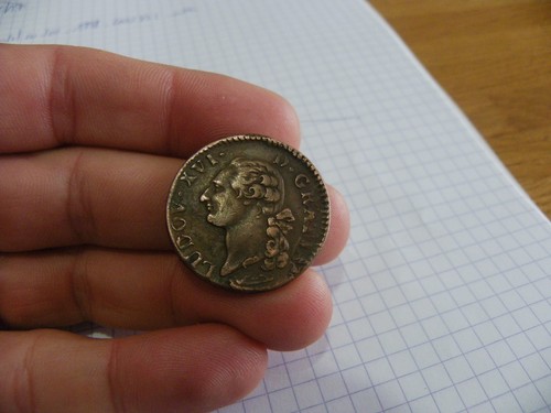 Monnaie piece sol sou 1778 - ou,