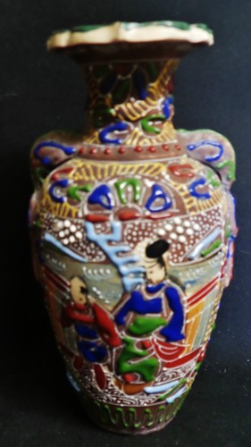 Ancien vase satsuma décor - ancien,