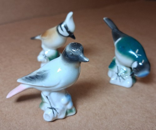 Lot oiseaux en porcelaine - en,