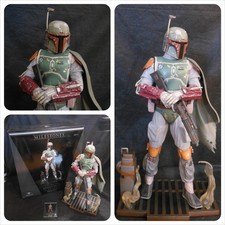 STAR WARS - Gentle Giant - Boba FETT- Milestones statue – Rotj - 1/6