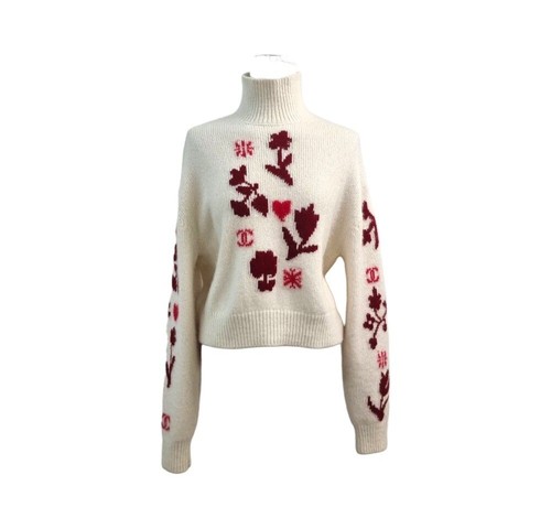 Chanel pull court cachemire - court, en