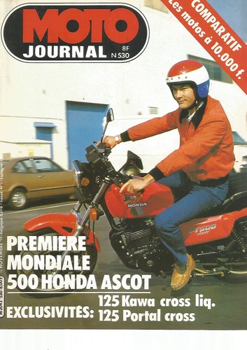 Moto journal 530 honda 500 - moto,