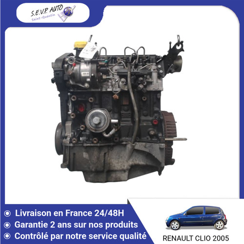 Moteur renault clio - moteur,