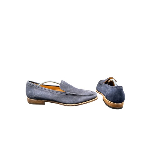 Weston navy suede - weston, loafers