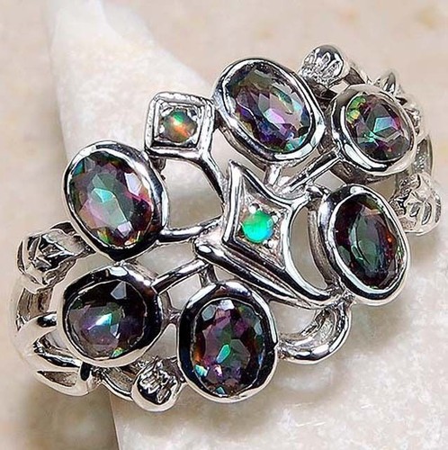 Bague art déco filigrane - déco, en