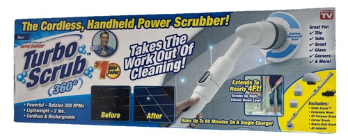 Turbo scrub 360 cordless power - scrub,