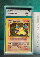 ❤️❤️1999 Pokemon FRENCH Set De Base Charizard Holo 4/102 PCA 9,5 ❤️❤️