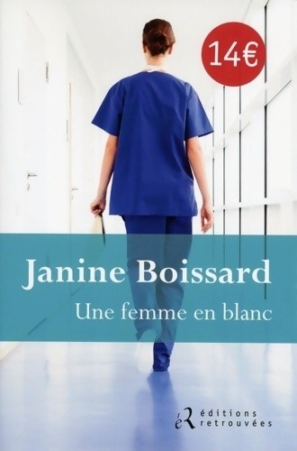 Une femme blanc janine - une,