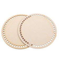  2 pcs sac en bois fond blanc