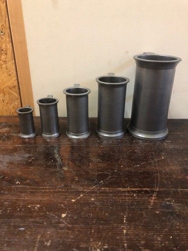 Lot serie chopes etain - serie,